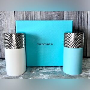 Tiffany & Co. Color Block Salt and Pepper Shakers